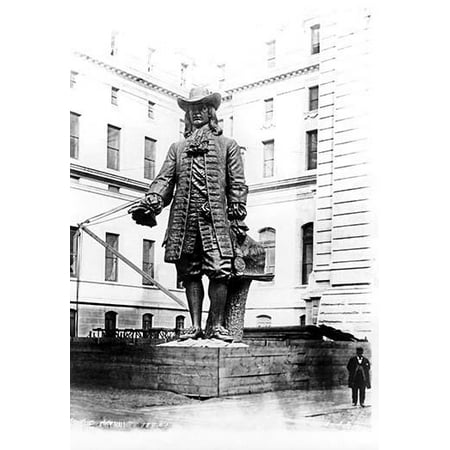 - Statue of William Penn in Courtyard of City Hall, Philadelphia, PA-Fine Art Canvas Print (20