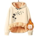 thumbnail image 4 of IMENGL Hiver Printemps Chaud Polaire à Capuche, Beige m, Taille M-5TG, 4 of 4