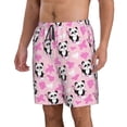 thumbnail image 2 of Fotbe Funny Panda Draws A Heart Trajes de Baño Estampados para Hombre, Shorts de Verano de Secado Rápido, Ropa de Playa, Bañadores-X-Large, 2 of 6