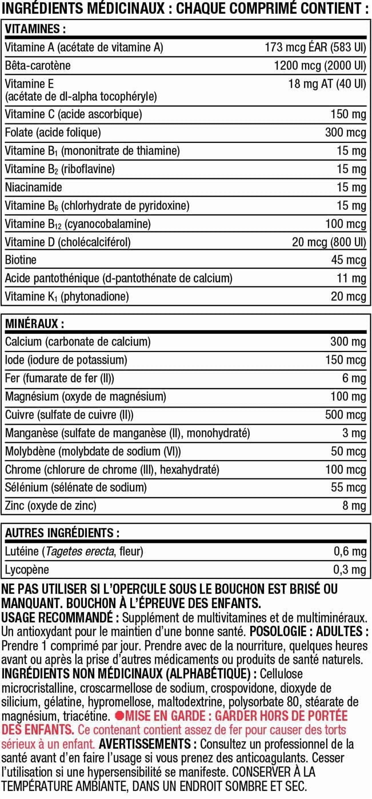Equate Senior Women's Multivitamin, 225 Tablets