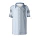 thumbnail image 2 of TaTaai Women's Lightweight Short Sleeve Button Up Collar Allover Print Shirt Top Airy Summer Blouse Relaxed Fit Plus Size Gift, 2 of 6
