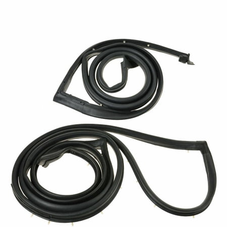 Side Cargo Door Weatherstrip Rubber Seals Set 2-pc For Chevrolet GMC