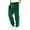 Green, variant on APEXFWDT Men's Fleece-Lined Jogger Pants - Drawstring Elastic Waist Side Stripes Sweatpants Athletic Lounge Pants,M,Blue