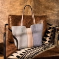 thumbnail image 4 of Montana West Women's Oversized Hobo Tote Shoulder Satchel Bag, B-Blue, 4 of 6