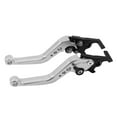 thumbnail image 4 of Soumake 1 Pair Motorcycle Motorbike CNC Metal Adjustable Hand Lever Brake Handle Grip, 4 of 5