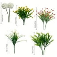 thumbnail image 3 of Votnto Spring Artificial Fake Flower European Wildflower, Arrangement Easter Berry Stems Green Leaves for Home Decor, 3 of 6