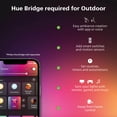 thumbnail image 3 of Candelabros de pared inteligentes para interiores y exteriores Philips Hue Dymera, 3 of 8