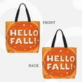thumbnail image 2 of Pofeuu Hello Fall 1 Print Tote Bag for Women,Hobo HandBags with Zipper,Large Capacity Casual Shoulder Handbags with Inner Pockets, 2 of 7