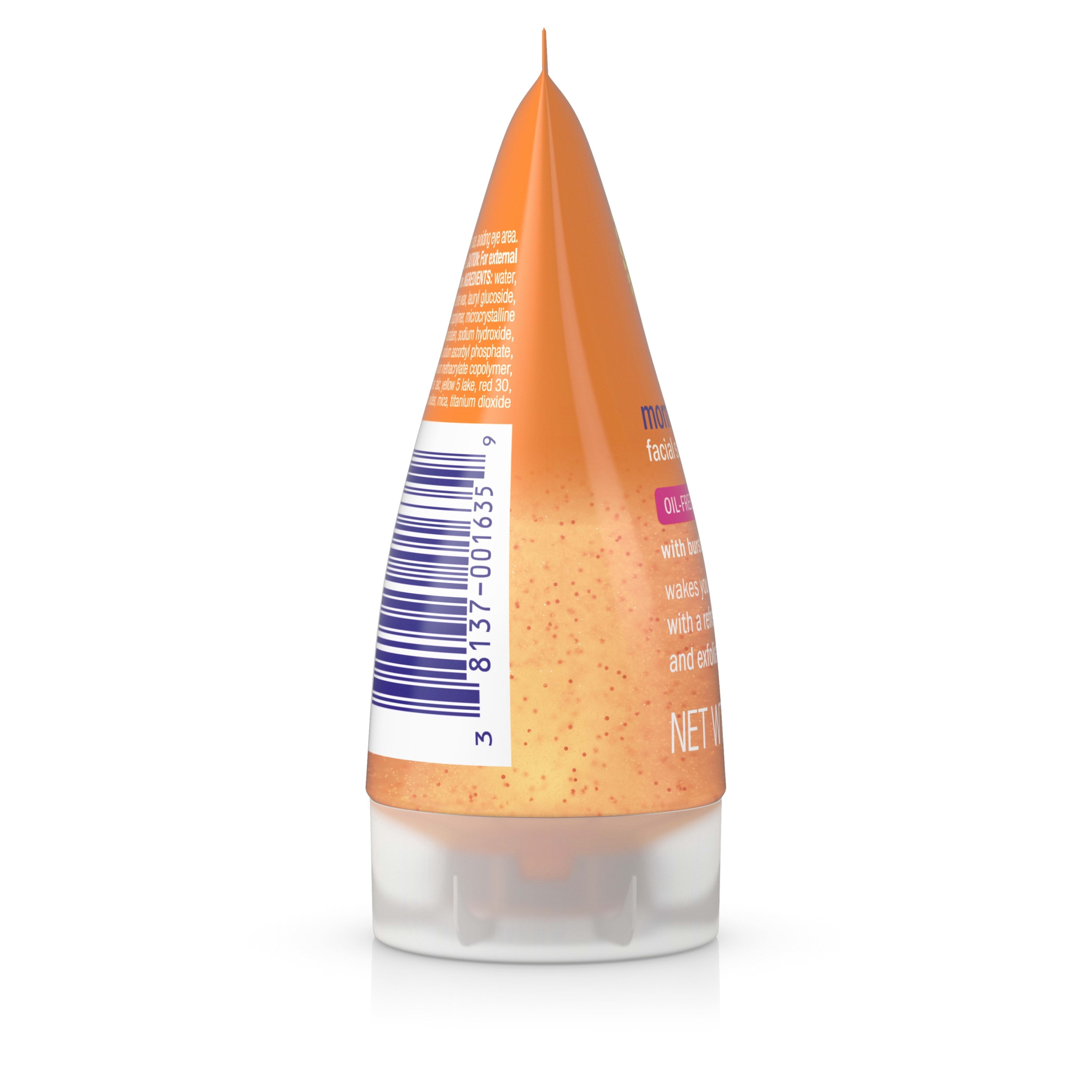 Clean & Clear Morning Burst Facial Cleanser For Daily Skincare Routines, 1 Fl. Oz.