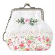 thumbnail image 1 of Cartera de flores exquisita portátil, bolso de mano, costura, manualidad para regalo para amigos, 1 of 8