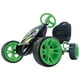 thumbnail image 1 of hauck Sirocco Racing Go Kart con neumáticos de goma de perfil bajo, llanta de 8 radios y marcha sin embrague para juguetes, juegos y vehículos de pedales para niños, 1 of 5