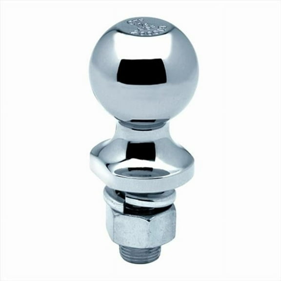 Tow Ready  Packaged Hitch Ball - Chrome - 2.75 x 2.56 x 6.88 in.