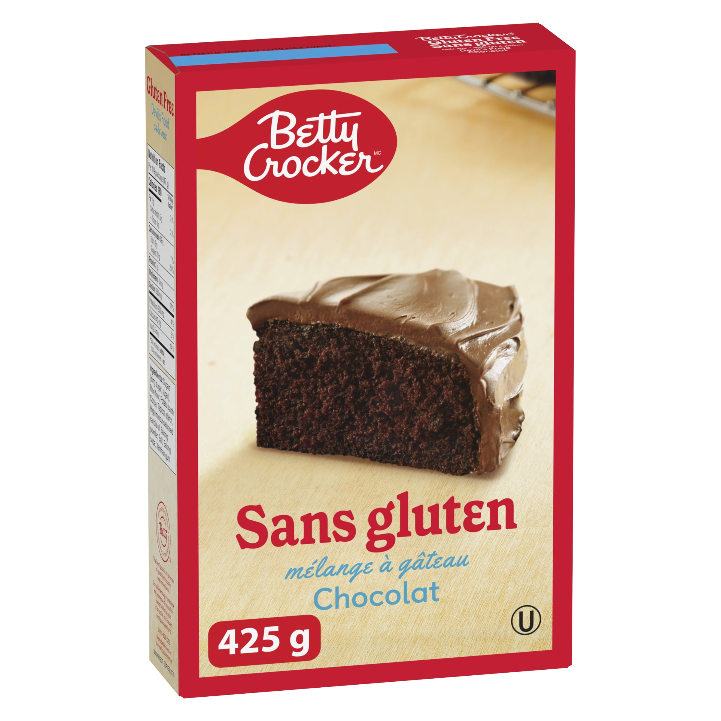 Betty Crocker Devil's Food Cake Mix, Gluten Free, 425 g, 10 Servings, 425 g