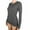 Dark Gray, variant on Hvot&aat Long Sleeve Thermal Shirts for Women Cold Weather Underwear Tops Fall Winter Base Layer Thermal Blouses