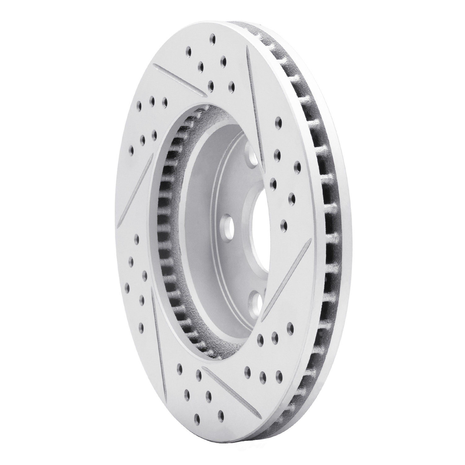 Dynamic Friction Company 830-76087L DFC Geoperformance Rotor - Drilled and Slotted
