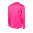 thumbnail image 2 of Gravity Threads Mens Long-Sleeve Moisture WickenIng Shirt - Neon Pink - Medium, 2 of 2