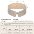 thumbnail image 5 of Maternity Belly Bands For Pregnant Women, Soft And Comfortable Adjustable Pregnancy Support Belt For Relieve Abdomen, Pelvic Pain, 5 of 5