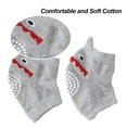 thumbnail image 2 of FloreceBien Calcetines antideslizantes para gatear,Protector de codo de rodilla de dibujos animados para niños pequeños, 2 of 5