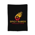 thumbnail image 1 of Manta de franela con fideos picantes, elegante edredón para una siesta, edredón de invierno para las cuatro estaciones, antimicrobiano, con control de olores, ligero y antiestático, unisex, 50 x 40, 1 of 5