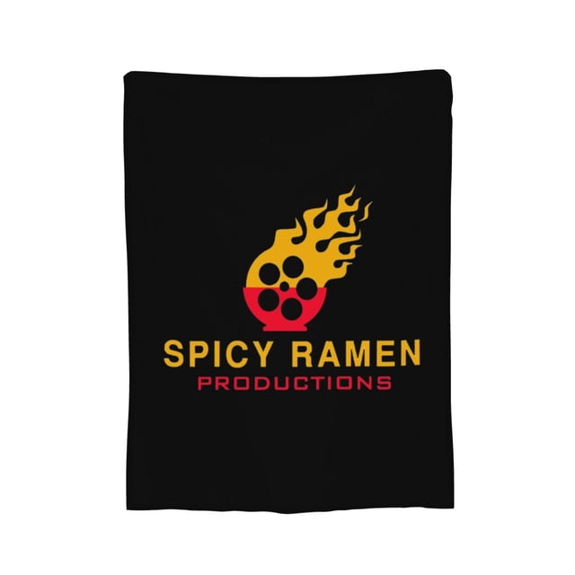 Manta de franela con fideos picantes, elegante edredón para una siesta, edredón de invierno para las cuatro estaciones, antimicrobiano, con control de olores, ligero y antiestático, unisex, 50 x 40