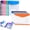 Mixed*12, variant on 11-Hole Expanding File Pockets, Expandable File Folder Document Organizer, Snap Button Label Envelopes, 2 3 4 Ring Binder School Office Storage