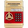 thumbnail image 1 of Electronic Piggy Bank, Password Money Bank For Money Coin Atm Mini Coin Banks Kids Children (gold), 1 of 5