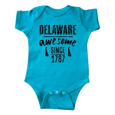 

Inktastic Delaware Awesome Since 1787 Gift Baby Boy or Baby Girl Bodysuit