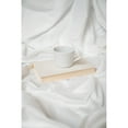 thumbnail image 2 of 4-Piece White Bamboo King Hypoallergenic Sheet Set 66088, 2 of 4