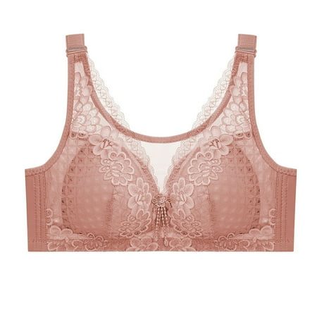 Seamless Bras for Women Wireless Front Closure Bras for Women Plus Size Padded Push up Bras for Women Women s Sports Bra Padded Lace Bralettes for Women Summer Savings Clearance 2025