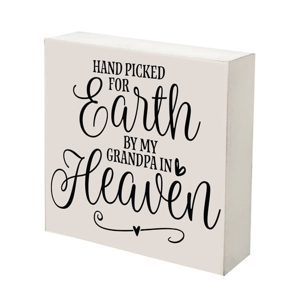 Inspiring Modern Framed Shadow Box 10x10 Handpicked for Earth Grandpa