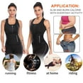thumbnail image 5 of COMFREE Women's Sauna Suit Sweat Tank Top for Weight Loss Waist Trainer Corset Vest Cincher Body Shaper Neoprene Workout Compression, 5 of 8