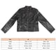 thumbnail image 2 of Abrigo de cuero de PU para mujer Chaqueta corta delgada informal de manga larga con cremallera Otoño e Invierno Negro L-1 Pieza Sailing, 2 of 10