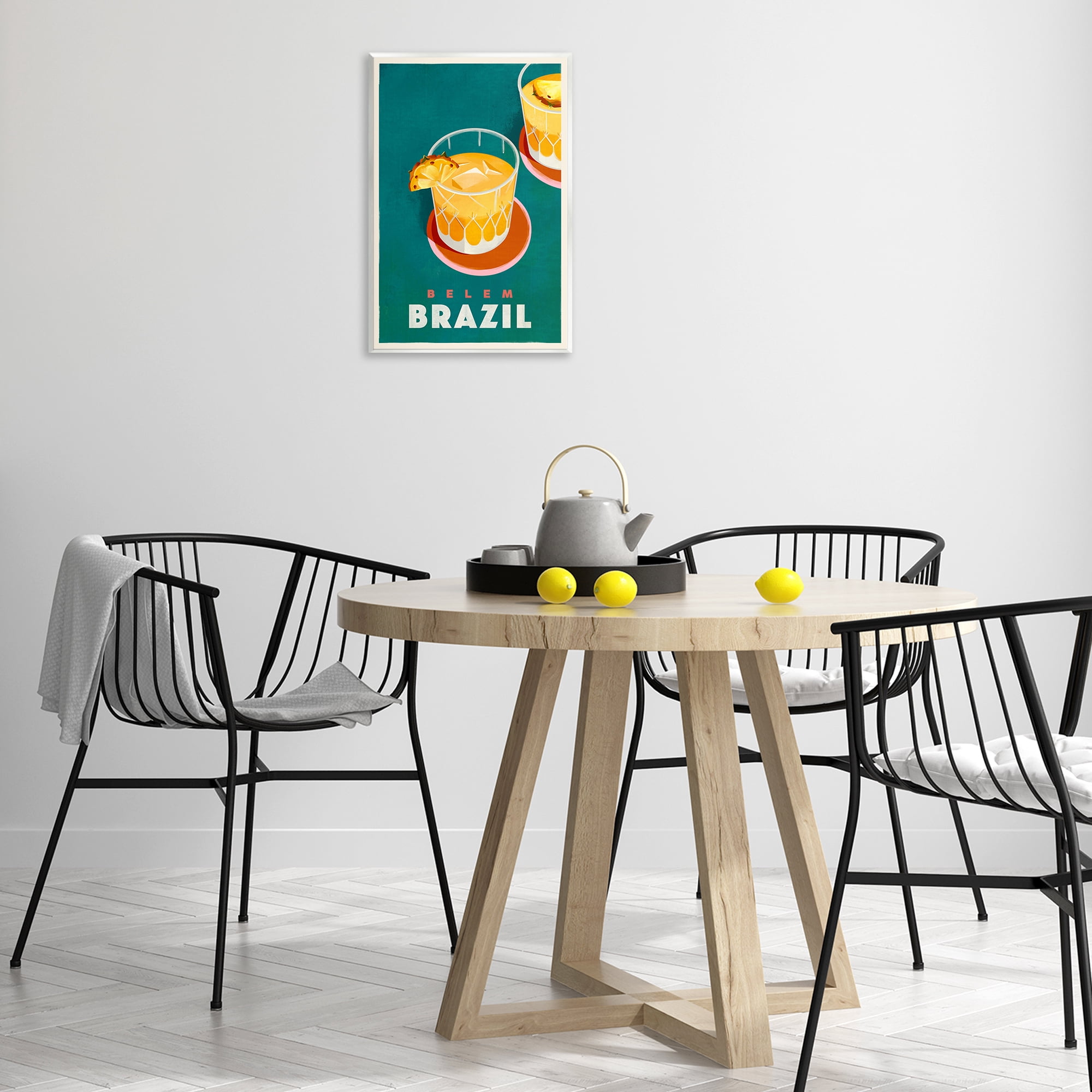 Stupell Industries Belem Brazil Cocktail Food & Beverage Painting Unframed Art Print Wall Art, 13 x 19