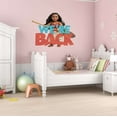 thumbnail image 2 of Children We're Back Adorable Cartoon Wall Decal Decoration Moana Cute Beautiful Moana Kids Movie Character Moana Lasts Years and Easily Removable - Size: 30 In(W) x 27 In(H), 2 of 4