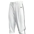 thumbnail image 2 of Nike Team Vapor Pro High Knickers Piped Men's Baseball Pants, White/Navy, XXL, 2 of 5