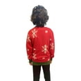 thumbnail image 2 of Girl Reindeer Sweater With a Pompom Girl's Ugly Christmas Sweater, 2 of 3