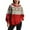 1-Red, variant on Fiaer Christmas Womens Oversized Hoodie Trendy Baggy Long Sleeve Hooded Sweatshirts Funny Graphic V Neck Pocket Xmas Tops 3-Red XS