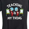 thumbnail image 3 of Dr. Seuss - Teaching Is My Thing - Women's Short Sleeve Graphic T-Shirt, 3 of 6