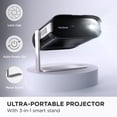 thumbnail image 3 of ViewSonic M1X Proyector LED portátil con Soporte Inteligente, Altavoces Harman Kardon, batería integrada, Piedra Clave H/V, Ajuste de 4 Esquinas, Bluetooth, Wi-Fi, USB-C, USB A Alimentado, 3 of 5