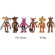 thumbnail image 2 of Five Nights at Freddy's Game FNAF Figura Funtime Freddy Foxy Sister Location Horror muñeca iluminadora figuras de acción juguetes con articulaciones móviles Circo Bebé Circo Bebé Xishao Juguetes, 2 of 2