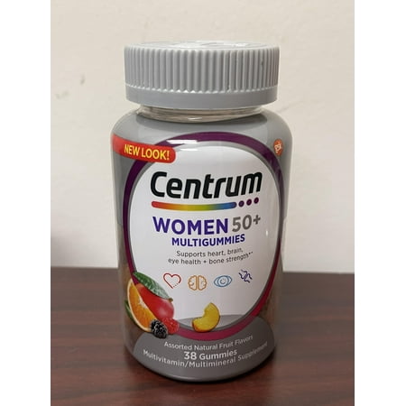 Centrum Women 50+ Multigummies, Multivitamin, 38 Gummies