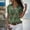 A1/Green, variant on Ltpwer Women's Boho Tops Floral Vintage Peasant Tops Short Sleeve Button Down Shirts Hawaiian Shirt Plants Print Business Casual Work Tops Summer Outfits Blue L