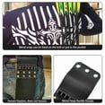 thumbnail image 3 of Gear Quiver  Bag Retro Metal Snap Buckle Design Leather Microfiber Archery Bag for Holds 6 Arrows, 3 of 7
