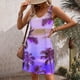 thumbnail image 3 of Vestido de Verano para las Mujeres Impresión Sexy sin Mangas Vestido de Hombro, Verano Casual Y Primavera, 3 of 5