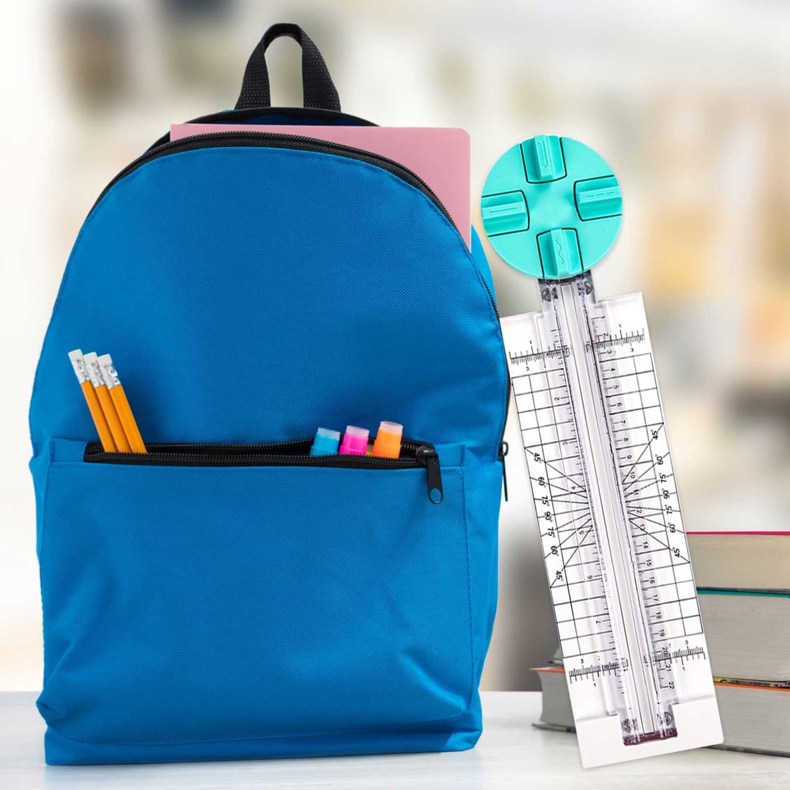 24 Paper Cutter INTBUYING 24" Rotary Paper Trimmer - Metal Cutter For Photos, Laminating Sheets & Office Paper (Includes Spare Blade!) Trituradora De Papel