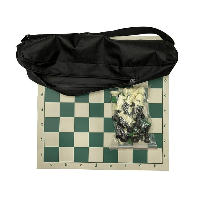 BELOVING Ensemble d'Échecs Portable Ensemble d'Échecs Ensemble d'Échecs de Voyage Pièces d'Échecs pour Enfants d'Extérieur et L