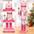 thumbnail image 2 of Navidad Cascanueces marioneta Navidad Cascanueces de madera ornamento decoración navideña, 2 of 7