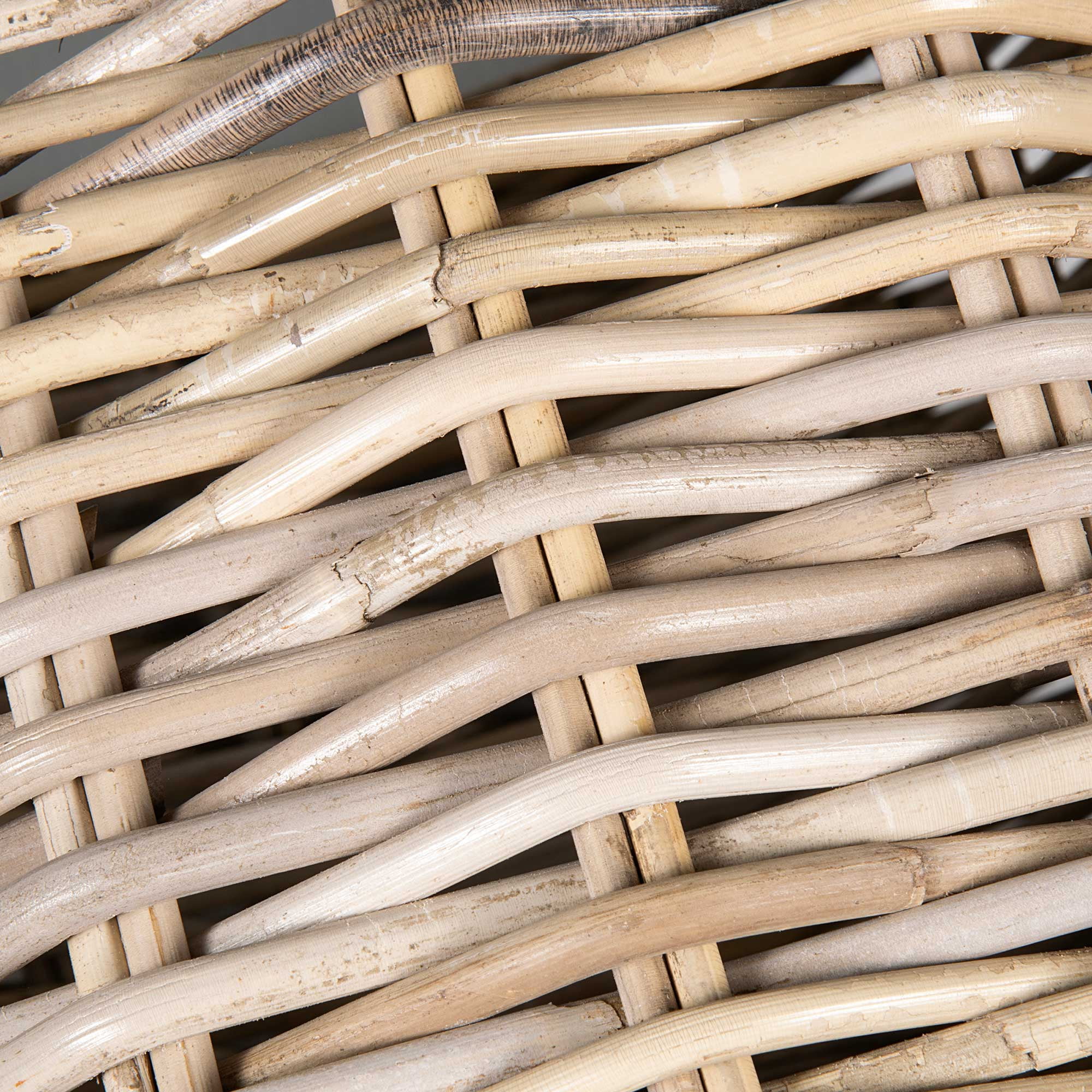 East at Main Large Versatile Rattan Storage Baskets Set of 2
