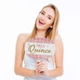 thumbnail image 3 of Big Dot of Happiness Mis Quince Anos - Quinceanera Sweet 15 Birthday Party Photo Booth Props Kit - 20 Count, 3 of 6
