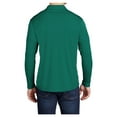 thumbnail image 2 of Yellow Rooster Men's Posi-UV Pro Long Sleeve Male Polo T-Shirts Marine Green M, 2 of 6